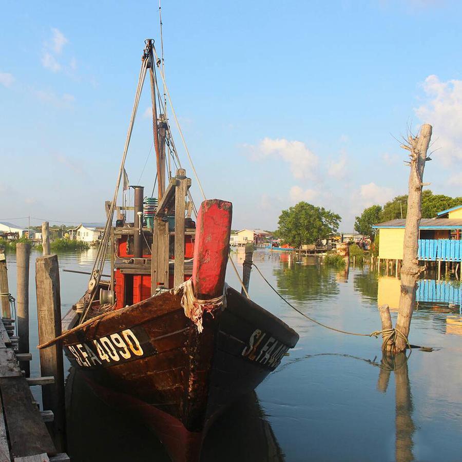 Sea Lion Pulau Ketam Bungalow Homestay Bagan Teochew Eksteriør billede